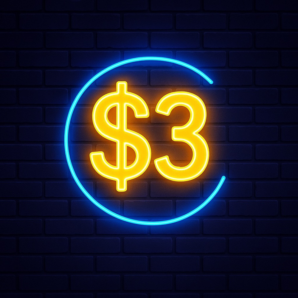 $3